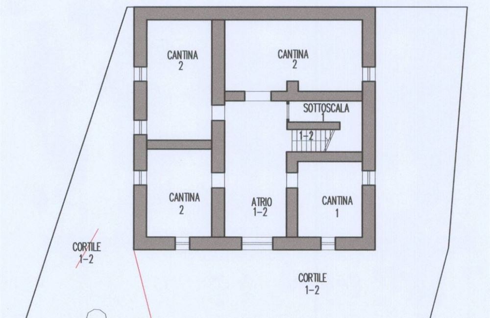 AMPIO EDIFICIO A BIACESA DA RISTRUTTURARE  - Vendita Edificio terra-cielo Ledro (fraz. Biacesa) Valle di Ledro