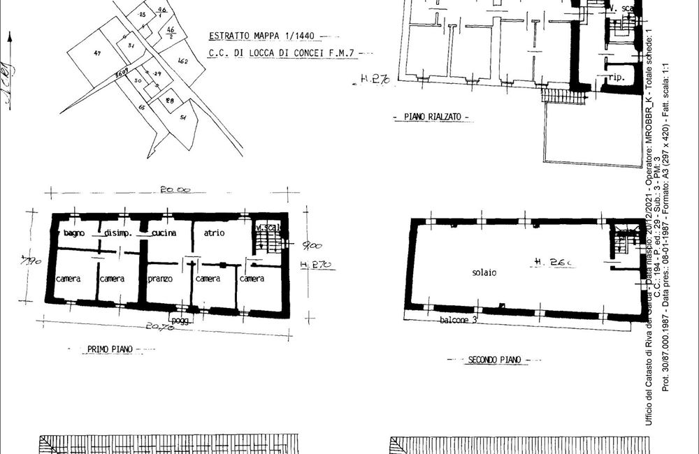 PORZIONE DI EDIFICIO A LOCCA - Vendita Appartamento quadrilocale Ledro (fraz. Locca) Valle di Ledro