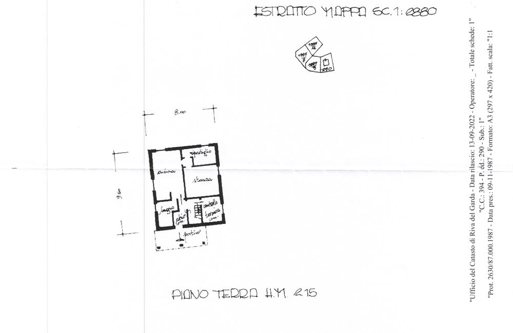 CASA SINGOLA CON TERRENO CIRCOSTANTE A TREMALZO - Vendita Casa Singola Ledro (località Tremalzo) Valle di Ledro