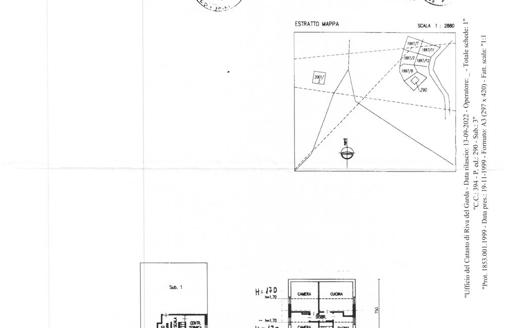 CASA SINGOLA CON TERRENO CIRCOSTANTE A TREMALZO - Vendita Casa Singola Ledro (località Tremalzo) Valle di Ledro