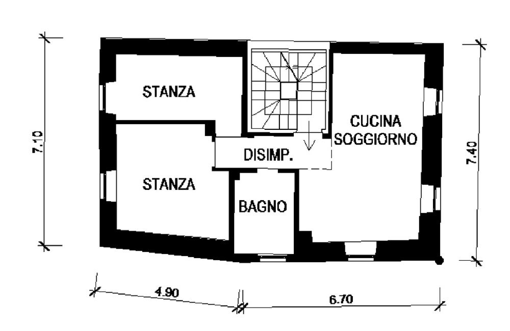 APPARTAMENTO TRILOCALE PARI AL NUOVO CON GARAGE - Vendita Appartamento trilocale Ledro (fraz. Tiarno di Sopra) Valle di Ledro
