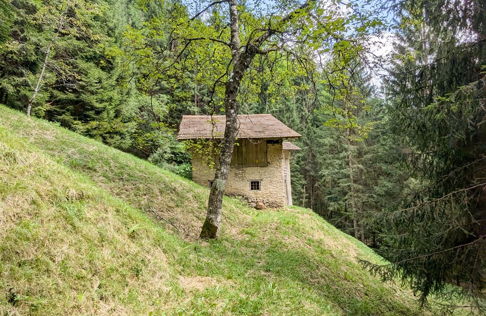ANTICO FIENILE E TERRENI IN LOCALITA’ CROINA - Vendita Rustico Ledro (fraz. Tiarno di Sotto) Valle di Ledro