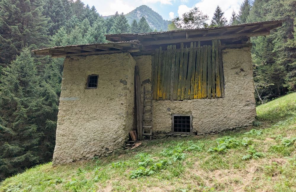 ANTICO FIENILE E TERRENI IN LOCALITA’ CROINA - Vendita Rustico Ledro (fraz. Tiarno di Sotto) Valle di Ledro