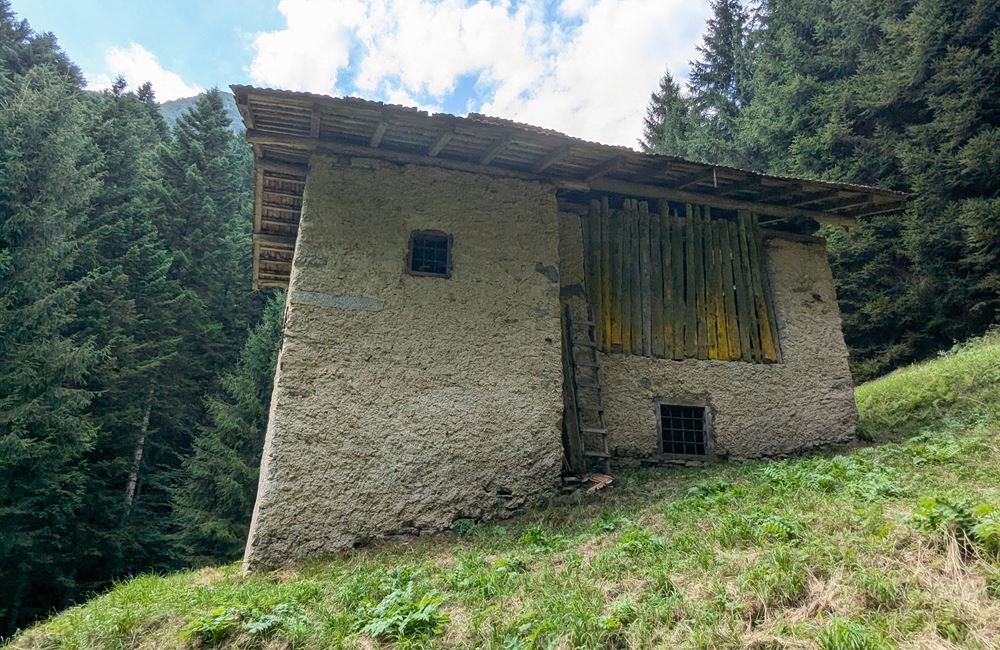 ANTICO FIENILE E TERRENI IN LOCALITA’ CROINA - Vendita Rustico Ledro (fraz. Tiarno di Sotto) Valle di Ledro