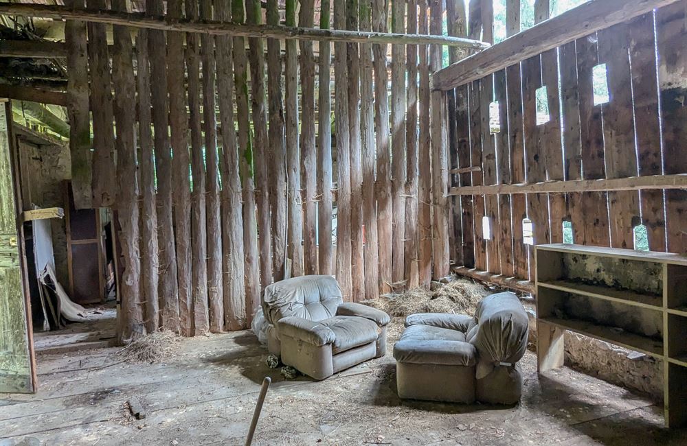 ANTICO FIENILE E TERRENI IN LOCALITA’ CROINA - Vendita Rustico Ledro (fraz. Tiarno di Sotto) Valle di Ledro