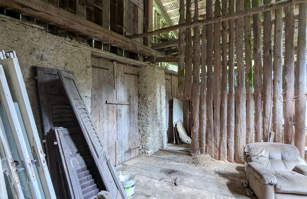 ANTICO FIENILE E TERRENI IN LOCALITA’ CROINA - Vendita Rustico Ledro (fraz. Tiarno di Sotto) Valle di Ledro