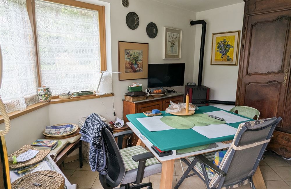 TRILOCALE CON AMPIO CORTILE PRIVATO A POCHI MINUTI DAL LAGO - Vendita Appartamento trilocale Ledro (fraz. Enguiso) Valle di Ledro