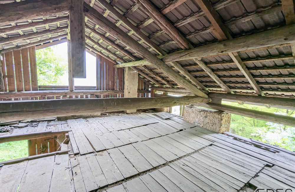 ANTICO FIENILE CON AMPIO TERRENO – POSIZIONE PANORAMICA UNICA - Vendita Fienile Ledro (fraz. Tiarno di Sotto) Valle di Ledro