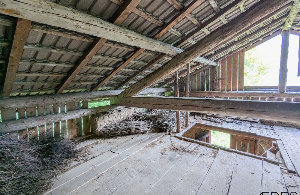 ANTICO FIENILE CON AMPIO TERRENO – POSIZIONE PANORAMICA UNICA - Vendita Fienile Ledro (fraz. Tiarno di Sotto) Valle di Ledro