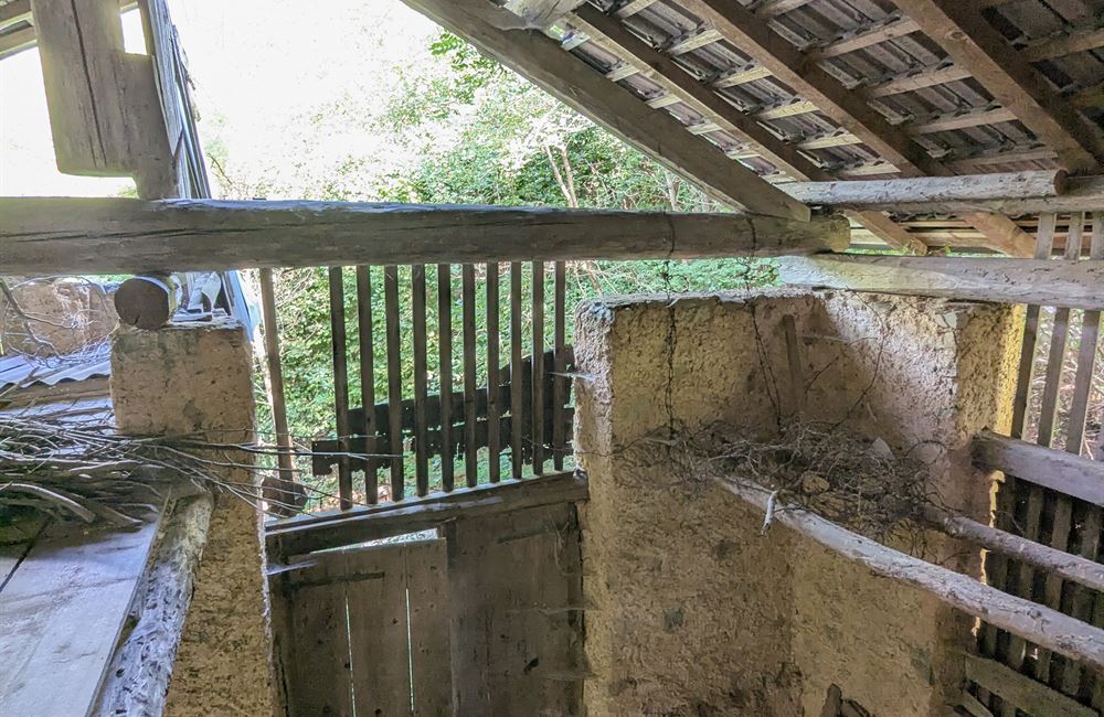 ANTICO FIENILE CON AMPIO TERRENO – POSIZIONE PANORAMICA UNICA - Vendita Fienile Ledro (fraz. Tiarno di Sotto) Valle di Ledro