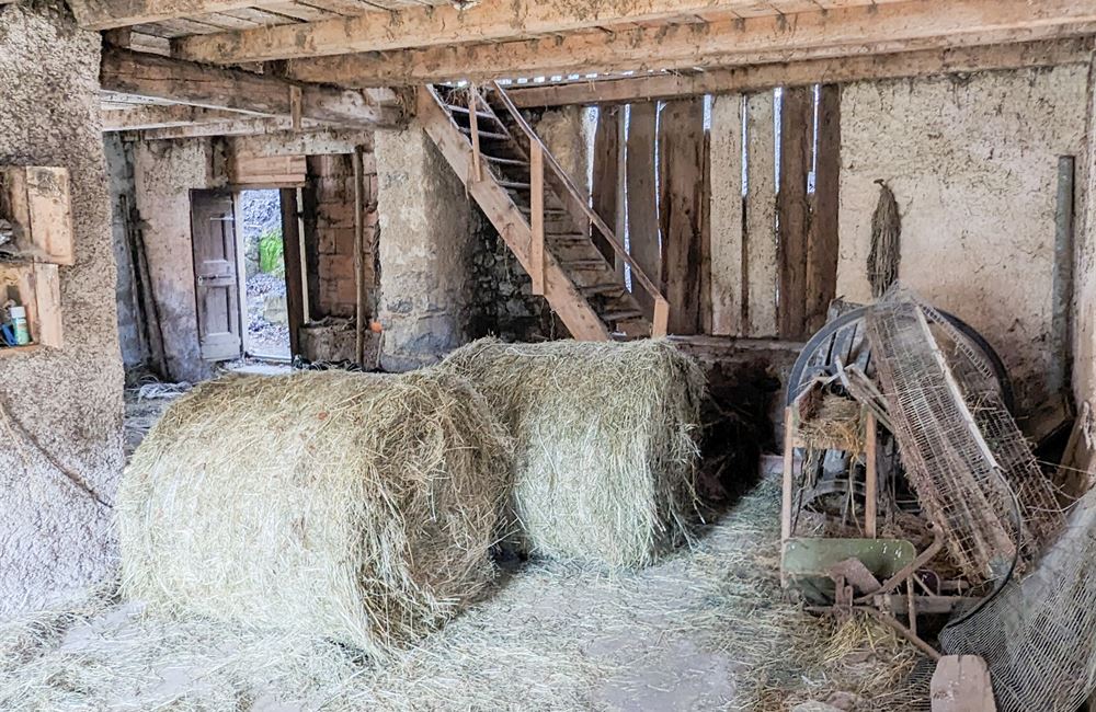 ANTICO FIENILE DA RISTRUTTURARE A LOCCA - Vendita Fienile Ledro (fraz. Locca) Valle di Ledro