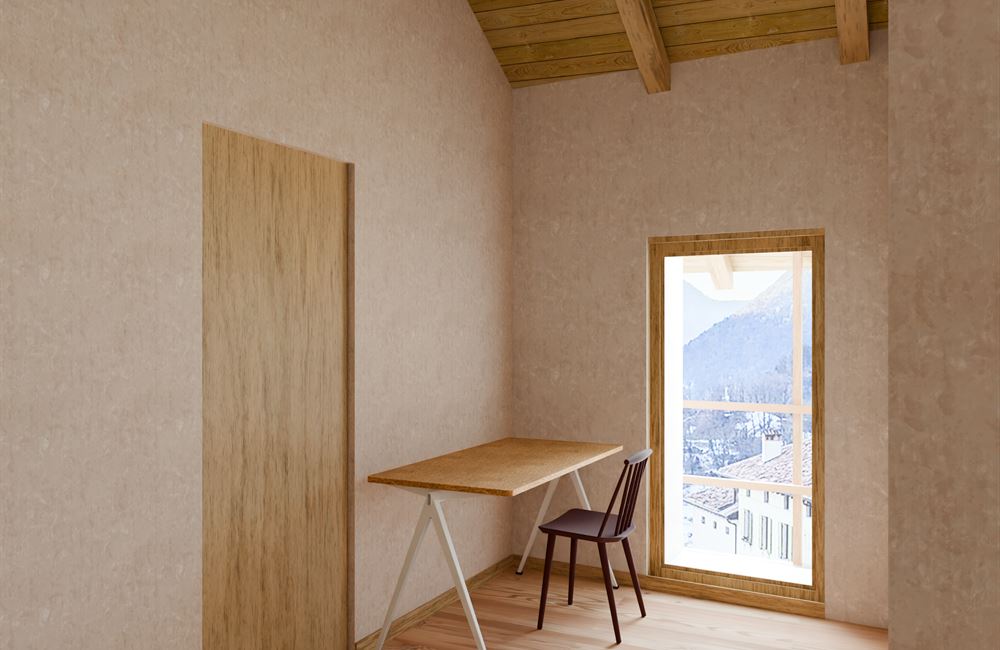 AMPIO SOTTOTETTO DA RISTRUTTURARE - Vendita Appartamento Ledro (fraz. Locca) Valle di Ledro
